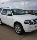 ford expedition 2013 white suv limited flex fuel 8 cylinders 2 wheel drive automatic 76108