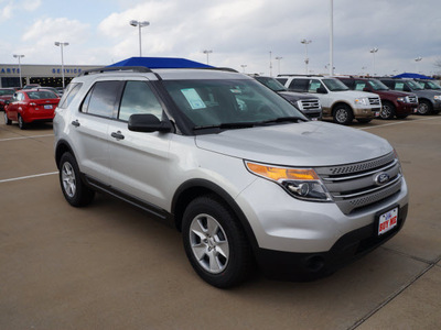 ford explorer 2013 silver suv flex fuel 6 cylinders 2 wheel drive automatic 76108