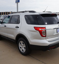 ford explorer 2013 silver suv flex fuel 6 cylinders 2 wheel drive automatic 76108