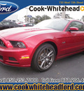 ford mustang 2013 red coupe gt premium gasoline 8 cylinders rear wheel drive automatic 32401