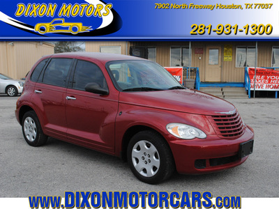 chrysler pt cruiser 2008 dk  red wagon gasoline 4 cylinders front wheel drive automatic with overdrive 77037