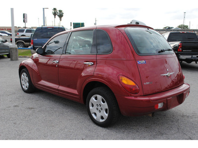 chrysler pt cruiser 2008 dk  red wagon gasoline 4 cylinders front wheel drive automatic with overdrive 77037