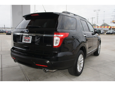 ford explorer 2011 black suv xlt gasoline 6 cylinders 4 wheel drive automatic 77469