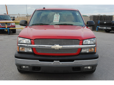 chevrolet silverado 1500 2005 red ls gasoline 8 cylinders rear wheel drive automatic with overdrive 77037