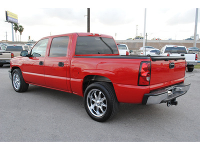 chevrolet silverado 1500 2005 red ls gasoline 8 cylinders rear wheel drive automatic with overdrive 77037