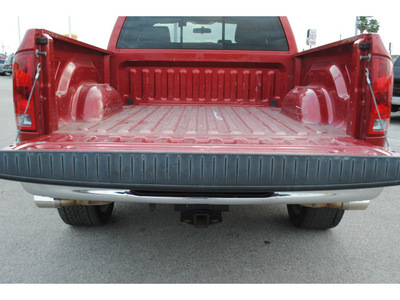 dodge ram 1500 2006 red pickup truck slt gasoline 8 cylinders rear wheel drive automatic with overdrive 77037