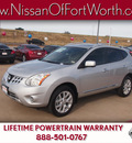 nissan rogue 2013 silver sv gasoline 4 cylinders front wheel drive automatic 76116