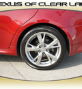 lexus is 250 2009 red sedan gasoline 6 cylinders rear wheel drive not specified 77546