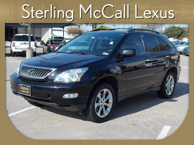 lexus rx 350 2008 black suv gasoline 6 cylinders front wheel drive automatic 77074