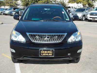 lexus rx 350 2008 black suv gasoline 6 cylinders front wheel drive automatic 77074