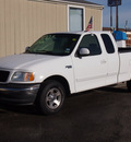 ford f 150 2002 white xlt gasoline 6 cylinders rear wheel drive automatic 77587