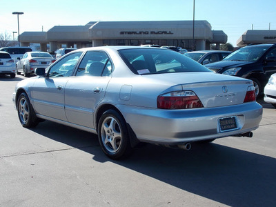 acura tl 2002 silver sedan 3 2 gasoline 6 cylinders front wheel drive shiftable automatic 77074