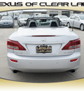 lexus is 250c 2010 gray gasoline 6 cylinders rear wheel drive automatic 77546