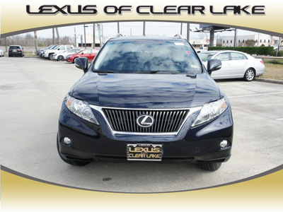 lexus rx 350 2010 blue suv gasoline 6 cylinders all whee drive automatic 77546