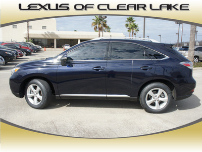 lexus rx 350 2010 blue suv gasoline 6 cylinders all whee drive automatic 77546