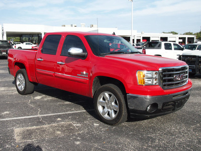 gmc sierra 1500 2012 red sle 8 cylinders automatic 78016