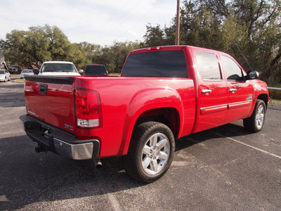 gmc sierra 1500 2012 red sle 8 cylinders automatic 78016