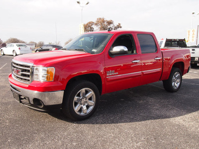 gmc sierra 1500 2012 red sle 8 cylinders automatic 78016