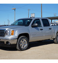 gmc sierra 1500 2013 lt  gray sle flex fuel 8 cylinders 4 wheel drive automatic 78853