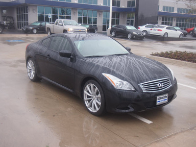 infiniti g37 coupe 2009 black coupe sport gasoline 6 cylinders rear wheel drive automatic 76137