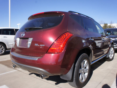 nissan murano 2007 dk  red suv sl gasoline 6 cylinders all whee drive automatic 76137