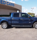 ford f 150 2011 dk  blue xlt gasoline 6 cylinders 2 wheel drive automatic 75075