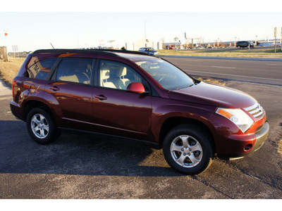 suzuki xl7 2008 maroon suv gasoline 6 cylinders front wheel drive tiptronic 76543