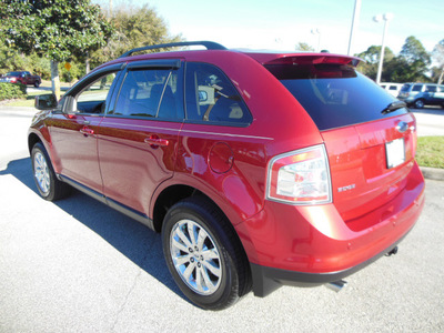 ford edge 2008 red suv sel gasoline 6 cylinders front wheel drive automatic 32783