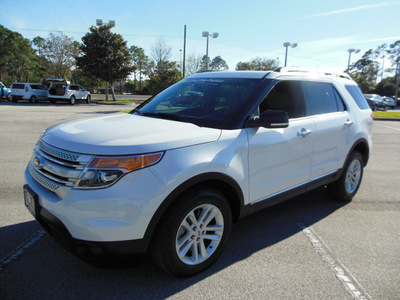 ford explorer 2013 white suv xlt flex fuel 6 cylinders 4 wheel drive automatic 32783