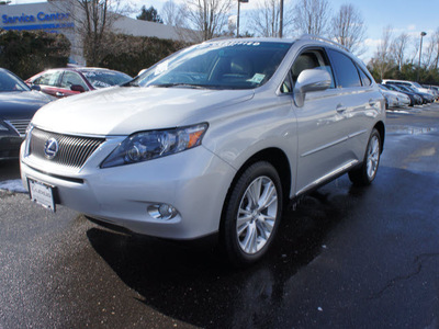 lexus rx 450h 2010 gray suv navigation hybrid 6 cylinders all whee drive cont  variable trans  07755