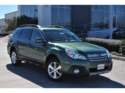 subaru outback 2013 green wagon 2 5i limited gasoline 4 cylinders all whee drive cont  variable trans  78233