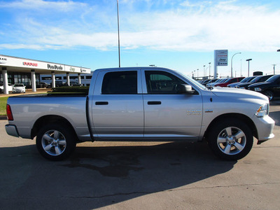 ram 1500 2013 silver express gasoline 8 cylinders 2 wheel drive automatic 76011