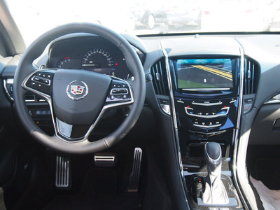 cadillac ats 2013 black sedan 2 0l premium gasoline 4 cylinders rear wheel drive automatic 77074