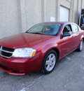 dodge avenger 2008 red sedan sxt 6 cylinders front wheel drive automatic 60443
