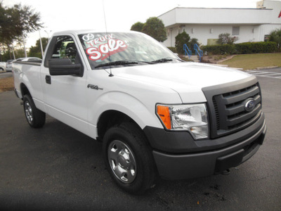 ford f 150 2009 white xl gasoline 8 cylinders 4 wheel drive automatic 34474