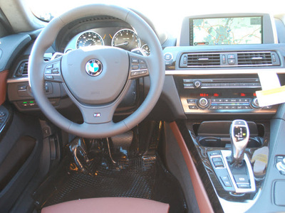 bmw 6 series 2013 white sedan 640i gran coupe gasoline 6 cylinders rear wheel drive 8 speed shiftable automatic 27616