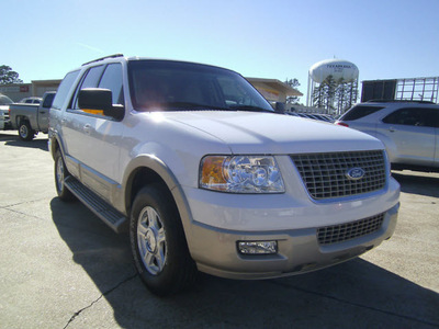 ford expedition 2006 white suv eddie bauer gasoline 8 cylinders rear wheel drive automatic 75503