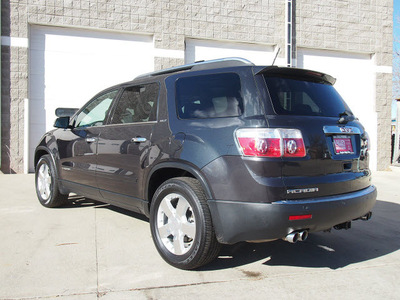 gmc acadia 2007 dk  gray suv slt 2 gasoline 6 cylinders all whee drive automatic 80301