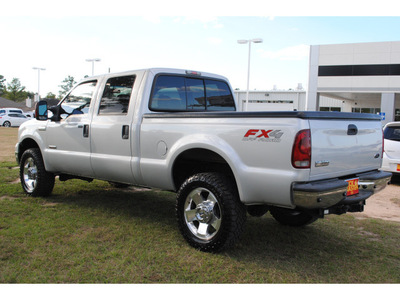 ford f 350 super duty 2007 silver fx4 diesel 8 cylinders 4 wheel drive automatic 77375