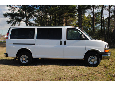 chevrolet express 2012 white van lt 3500 flex fuel 8 cylinders rear wheel drive automatic 77375