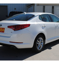 kia optima 2013 white sedan lx gasoline 4 cylinders front wheel drive automatic 77375