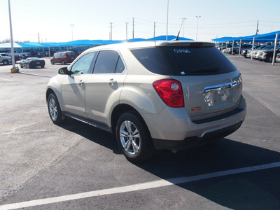 chevrolet equinox 2011 gold ls gasoline 4 cylinders front wheel drive automatic 76234