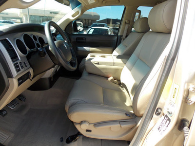 toyota tundra 2007 lt  brown sr5 gasoline 8 cylinders rear wheel drive automatic 77074