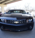 chevrolet camaro 2013 black coupe ls gasoline 6 cylinders rear wheel drive automatic 76051