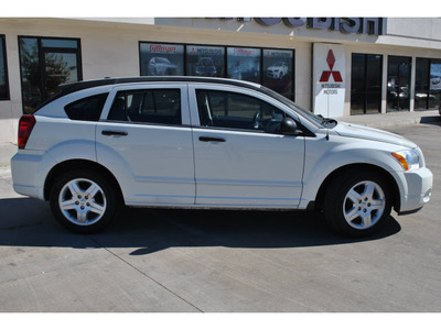 dodge caliber 2008 white wagon sxt 4 cylinders cont  variable trans  78233