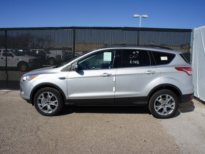 ford escape 2013 silver suv sel gasoline 4 cylinders front wheel drive automatic 75235