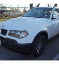bmw x3 2004 white suv 2 5i gasoline 6 cylinders all whee drive automatic 78729