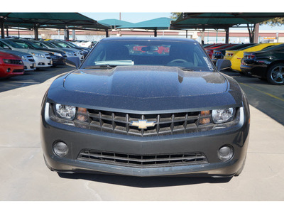 chevrolet camaro 2013 black coupe ls gasoline 6 cylinders rear wheel drive manual 76051