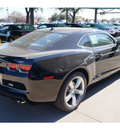 chevrolet camaro 2013 black coupe lt gasoline 6 cylinders rear wheel drive automatic 76051
