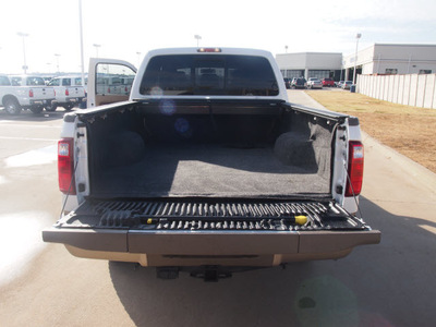 ford f 250 super duty 2012 white king ranch biodiesel 8 cylinders 4 wheel drive automatic 76108